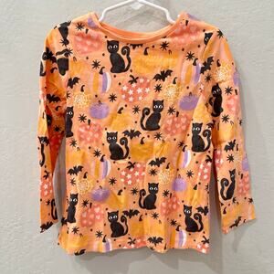 NWT F&F Orange Halloween Long Sleeve Shirt